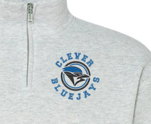 Load image into Gallery viewer, Classic Clever Bluejays 1/4 Zip