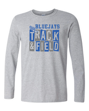 Load image into Gallery viewer, Bluejays Track & Field Sports Grey