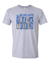 Load image into Gallery viewer, Bluejays Track & Field Sports Grey