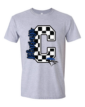 Load image into Gallery viewer, C Checkered Sports Gray Shirt