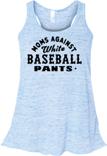Load image into Gallery viewer, Moms Against White Baseball Pants Tanktop
