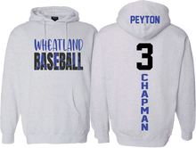 Load image into Gallery viewer, Wheatland Baseball Players Hoodie