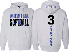 Load image into Gallery viewer, Wheatland Softball Players Hoodie