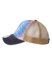 Load image into Gallery viewer, Tie Dye  Bluejays Embroidered Trucker Hat
