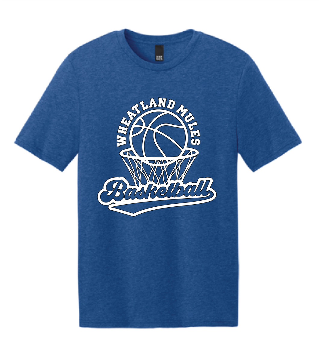 Wheatland Mules Basketball Net
