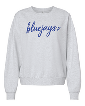 Load image into Gallery viewer, Women's Bluejays Heart Fleece
