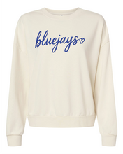 Load image into Gallery viewer, Women's Bluejays Heart Fleece
