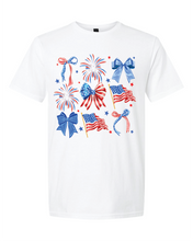 Load image into Gallery viewer, 4th of July Bows &amp; Fireworks
