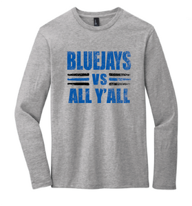 Bluejays vs All Y'all T-shirts