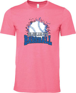 Bluejays Baseball Splatter