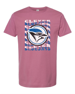 Clever Bluejays Groovy T-shirt