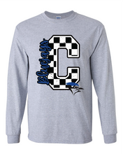 Load image into Gallery viewer, C Checkered Sports Gray Shirt
