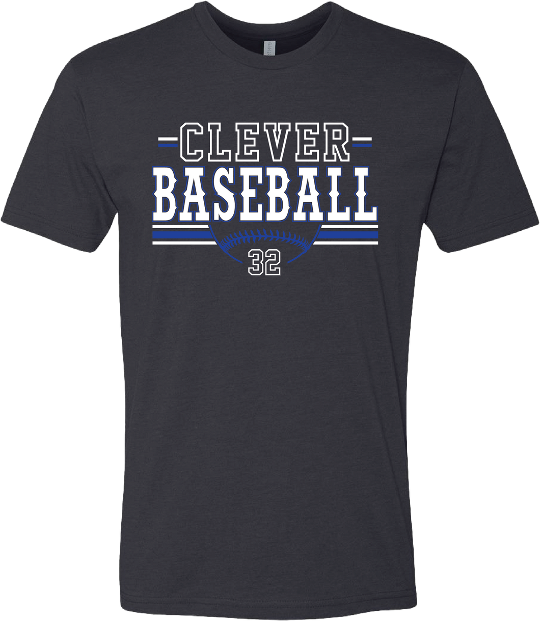 Personalized Clever Baseball T-Shirt