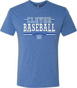 Personalized Clever Baseball T-Shirt