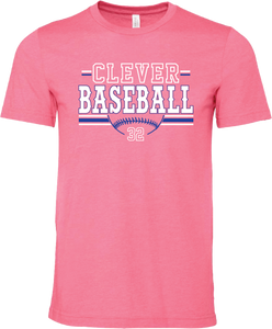 Personalized Clever Baseball T-Shirt