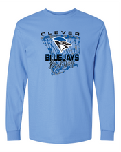 Load image into Gallery viewer, Clever Basketball Net Carolina Blue Shirt
