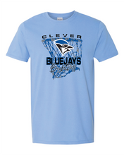 Load image into Gallery viewer, Clever Basketball Net Carolina Blue Shirt
