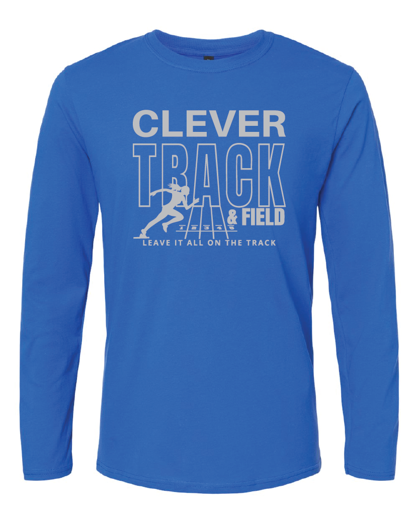 Clever Track & Field Royal Blue