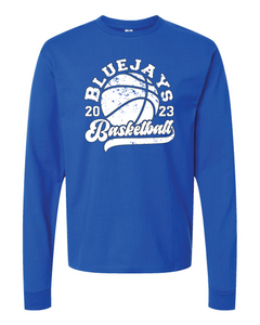 Bluejays Distressed Long Sleeve
