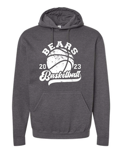Bears Distressed Basketball Hoodie