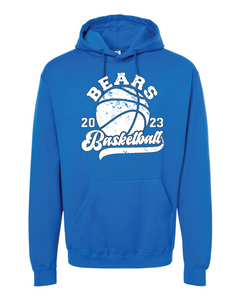 Bears Distressed Basketball Hoodie