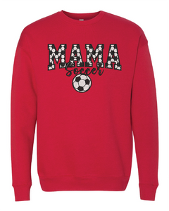 Soccer Mama Embroidered Sweatshirt