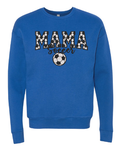 Soccer Mama Embroidered Sweatshirt