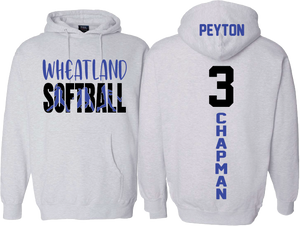 Wheatland Softball Players Hoodie